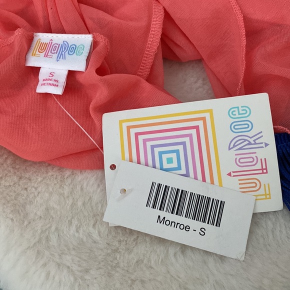 Coral and navy LLR Monroe - Picture 5 of 5